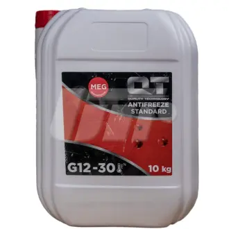 Антифриз QT MEG STANDARD -30 G12 червоний 10кг QT-OIL QT-oil QT5513010