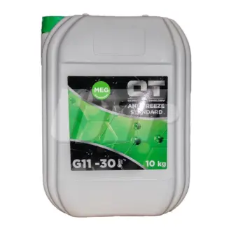 Антифриз QT MEG STANDARD -30 G11 зелений 10кг QT-OIL QT-oil QT5523010