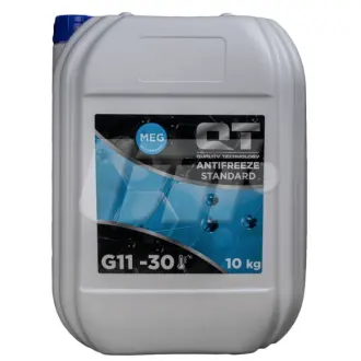 Антифриз QT MEG STANDARD -30 G11 синій 10кг QT-OIL QT-oil QT5533010