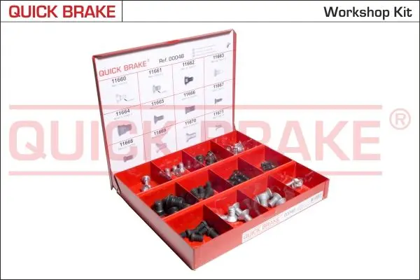 Набір елементів для монтування гальм QUICK BRAKE 0004B (фото 1)