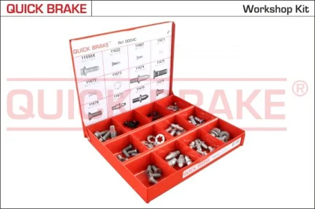 Набір елементів для монтування гальм QUICK BRAKE 0004C
