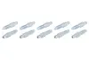 Тормозной воздушный клапан (M8x1,25мм) 10 шт. MERCEDES /8 (W115), A (W168), A (W169), B SPORTS TOURER (W245), C (CL203), C T-MODEL (S203), C (W203), CLC (CL203), CLK (A209) 1.0-Electric 01.68- QB0010-10 QUICK BRAKE 001010 (фото 1)