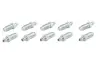 Тормозной воздушный клапан (M10x1мм) 10 шт. MERCEDES C (A205), C (C204), C (C205), C T-MODEL (S204), C T-MODEL (S205), C (W204), C (W205), CLS (C218), CLS (C219) 0.6H-Electric 03.69- QB0019-10 QUICK BRAKE 001910 (фото 1)