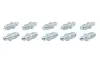 Тормозной воздушный клапан (M10x1мм) 10 шт. DS DS 3 IVECO DAILY I, DAILY II, DAILY III, DAILY IV MERCEDES A (V177), A (W176), A (W177), B SPORTS TOURER (W246, W242), C (A205) 0.6-Electric 08.67- QB0039-10 QUICK BRAKE 003910 (фото 1)
