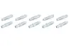 Тормозной воздушный клапан (M7x1мм) 10 шт. MERCEDES GL (X164), M (W164), MB (W631), S (C140), V (638/2), VITO (W638) ALFA ROMEO 159, 75, 90, ALFETTA, GTV, SPIDER AUDI 100 C1 0.6-6.0 10.70- QB0086-10 QUICK BRAKE 008610 (фото 1)