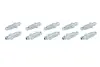Тормозной воздушный клапан (M8x1мм) 10 шт. MERCEDES M (W163) KIA CARENS I, CLARUS, K2700, SEPHIA, SHUMA, SHUMA I, SHUMA II, SORENTO I MAZDA 121 II, 323 C IV, 323 C V, 323 F IV 1.0-5.0 08.73- QB0090-10 QUICK BRAKE 009010 (фото 1)