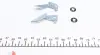 Тріскачка колодок ручника Peugeot 205/306/309/Renault 19/Clio 81-05 (к-кт) QUICK BRAKE 102 53 003 (фото 3)