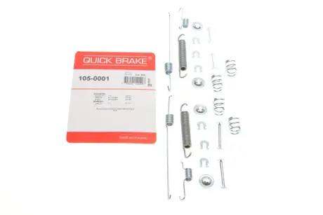 Комплект пружинок колодок стояночного гальма QUICK BRAKE 105-0001