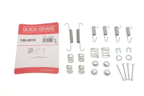 Комплект пружинок колодок стояночного гальма 105-0010 QUICK BRAKE 1050010