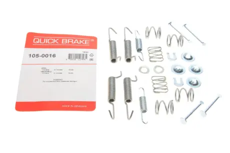 Ремкомплект барабанних гальмівних колодок QUICK BRAKE 1050016