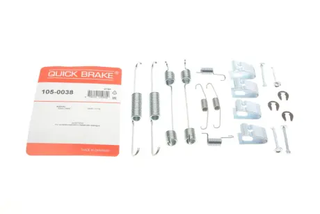 Комплект пружинок колодок стояночного гальма QUICK BRAKE 105-0038