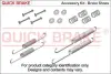Тормозные аксессуары (Монтажный комп-кт колодки.) QUICKBRAKE QUICK BRAKE 105-0507 (фото 1)