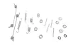 Комплект пружинок колодок ручника Citroen Xsara/Peugeot 205/306 83- QUICK BRAKE 105-0651 (фото 2)