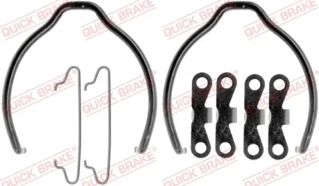 Комплект для кріплення гальмівних колодок QB105-0721 QUICK BRAKE 1050721