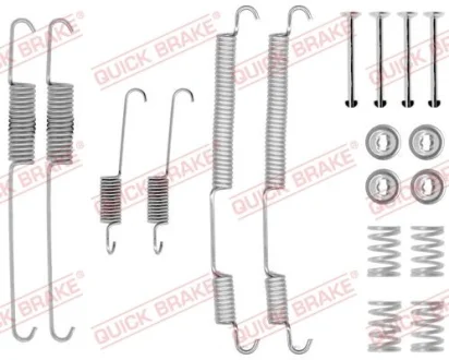 Комплект пружинок колодок ручника Renault Trafic -01 QUICK BRAKE 105-0755