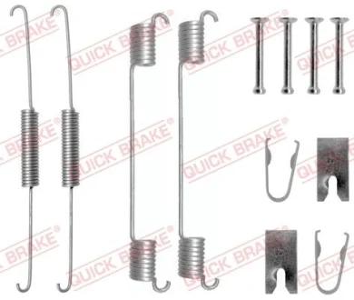 Комплект пружинок колодок ручного гальма QUICK BRAKE 105-0781