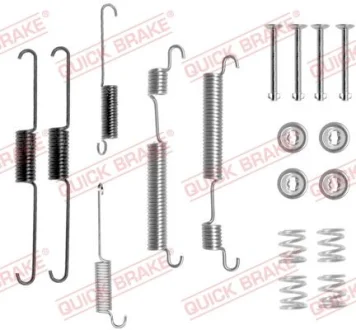 Комплект пружинок колодок ручного гальма QUICK BRAKE 105-0824