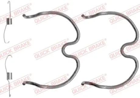 Комплект для кріплення гальмівних колодок QB105-0837 QUICK BRAKE 1050837
