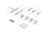 Комплект пружинок колодок ручника Suzuki Grand Vitara II 05- QUICK BRAKE 105-0842 (фото 1)