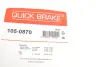 Комплект пружинок колодок ручника Nissan Patrol/Toyota Land Cruiser -98 QUICK BRAKE 105-0870 (фото 15)
