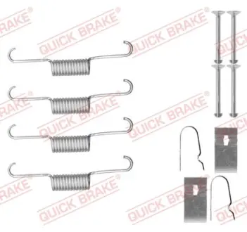 Комплект для кріплення гальмівних колодок QB105-0884 QUICK BRAKE 1050884