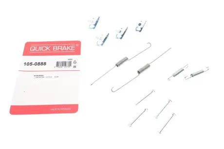 Комплект пружинок колодок стояночного гальма 105-0888 QUICK BRAKE 1050888