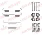 Комплект для кріплення гальмівних колодок QB105-0896 QUICK BRAKE 1050896 (фото 1)