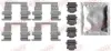 Монтажний комплект гальмівної накладки QB109-0013 QUICK BRAKE 1090013 (фото 1)