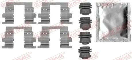 Монтажний комплект гальмівної накладки QB109-0013 QUICK BRAKE 1090013