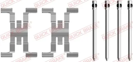 Монтажний комплект гальмівної накладки QB109-0082 QUICK BRAKE 1090082