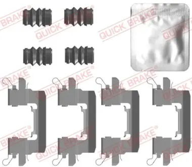 Монтажний комплект гальмівної накладки QB109-0087 QUICK BRAKE 1090087