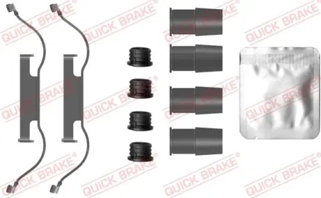 Монтажний комплект гальмівної накладки QB109-0088 QUICK BRAKE 1090088