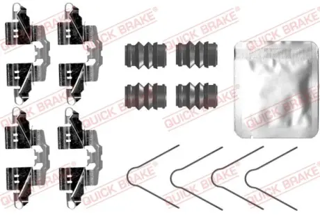 Монтажний комплект гальмівної накладки QB109-0098 QUICK BRAKE 1090098