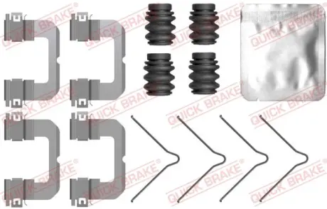 Монтажний комплект гальмівної накладки QB109-0099 QUICK BRAKE 1090099