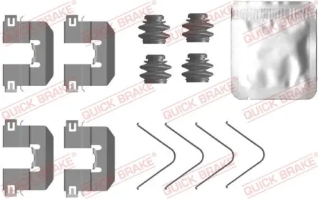 Монтажний комплект гальмівної накладки QB109-0104 QUICK BRAKE 1090104