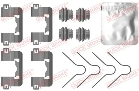 Монтажний комплект гальмівної накладки QB109-0105 QUICK BRAKE 1090105