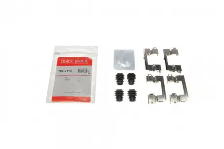 Монтажний комплект гальмівної накладки QB109-0112 QUICK BRAKE 1090112