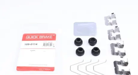 Монтажний комплект гальмівної накладки QB109-0114 QUICK BRAKE 1090114
