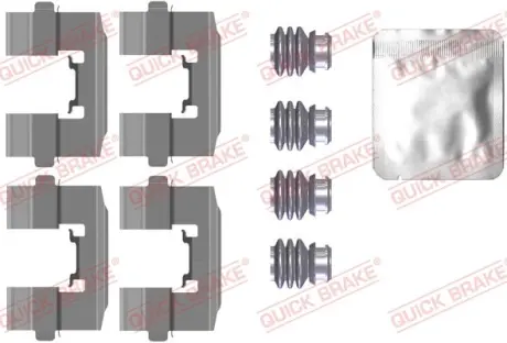 Монтажний комплект гальмівної накладки QB109-0115 QUICK BRAKE 1090115