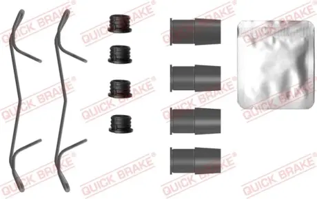 Монтажний комплект гальмівної накладки QB109-0125 QUICK BRAKE 1090125
