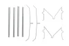 Планка супорта (переднього) прижимна (к-кт) Lexus GX/Toyota Land Cruiser 09- QUICK BRAKE 109-0199 (фото 1)