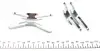 Планка супорта (переднього) прижимна (к-кт) Opel Kadett E/Corsa A 1.0-2.0 75-93 (Delco) QUICK BRAKE 109-0975 (фото 3)