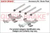 Монтажний комплект гальмівної накладки QB109-1039 QUICK BRAKE 1091039 (фото 1)