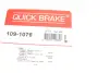 Планка супорта (заднього) притискна (к-кт) Opel Omega A 86-94 (Ate) QUICK BRAKE 109-1076 (фото 7)