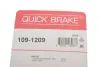 Планка супорта (переднього) прижимна (к-кт) Mazda 323 94-98/Kia Rio 00-05 (Sumitomo) QUICK BRAKE 109-1209 (фото 3)