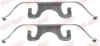 Планка супорта (переднього) прижимна (к-кт) BMW 5 (E39) 95-96 (Ate) QUICK BRAKE 109-1224 (фото 1)