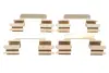Планка супорта (переднього) прижимна (к-кт) MB C-class (W203/S203)/Peugeot 407/Skoda Fabia 99- QUICK BRAKE 109-1230 (фото 1)