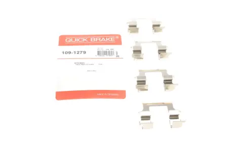 Монтажний комплект гальмівної накладки QB109-1279 QUICK BRAKE 1091279