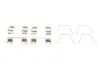 Планка супорта (переднього) прижимна (к-кт) Honda CR-V 01-07 (Akebono) QUICK BRAKE 109-1743 (фото 2)