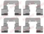 Планка супорта (заднього) прижимна (к-кт) Opel Insignia A 09- R16\' (Lucas) QUICK BRAKE 109-1781 (фото 1)